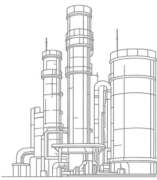 Refinery background